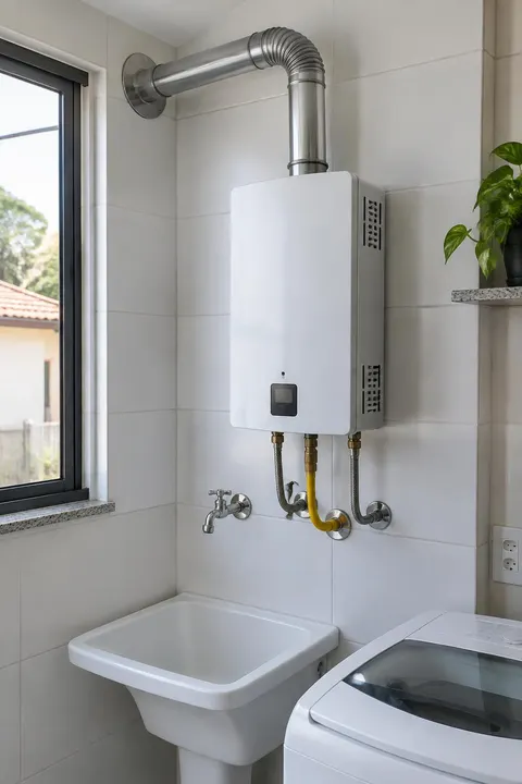 Aquecedor a gás de passagem em Bauru