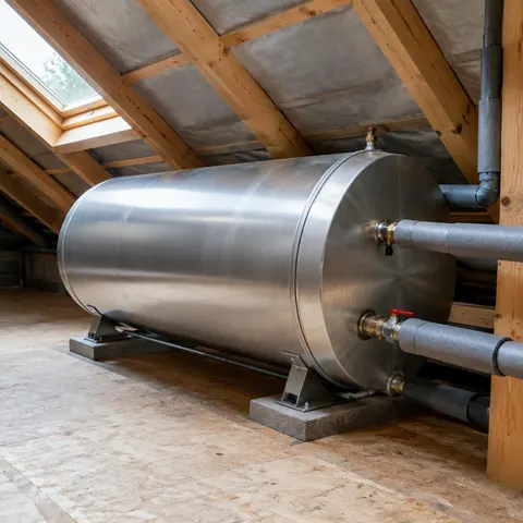 Boiler reservatório térmico em Bauru
